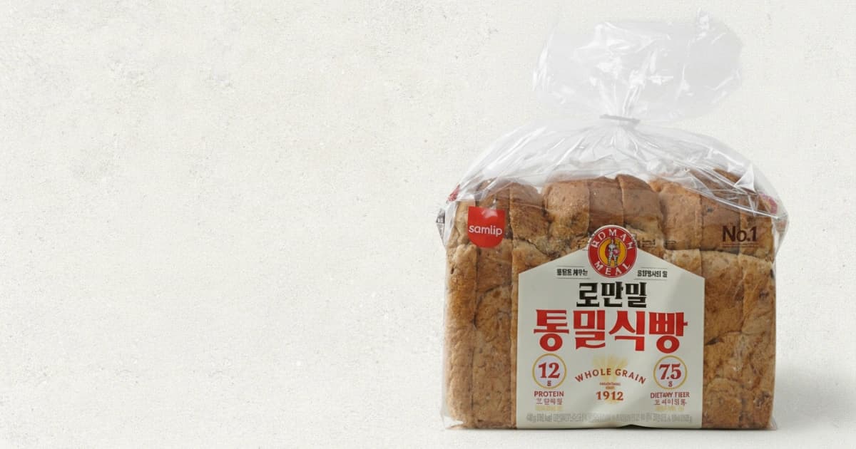 로만밀 통밀식빵 (47g)