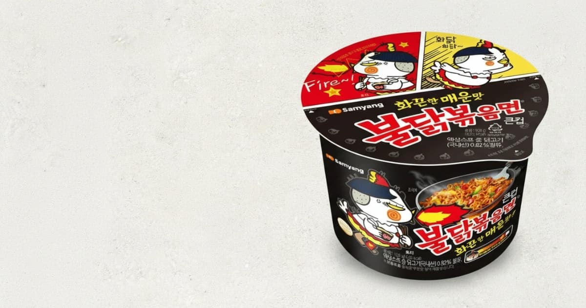 삼양 불닭볶음면 컵 (105g)