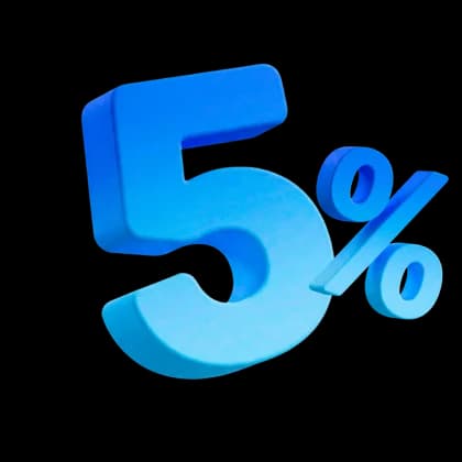 5% 적립