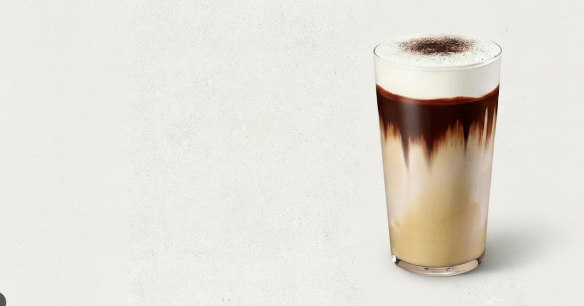 아이스 블랙 글레이즈드 라떼