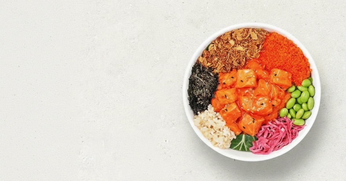 클래식 연어 포케