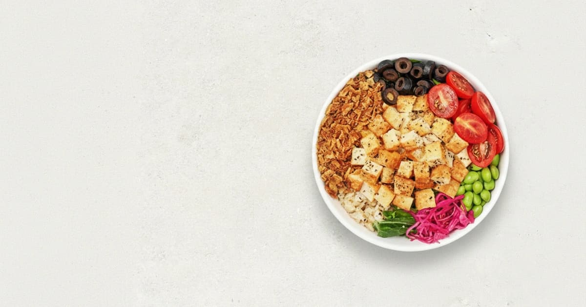 오리엔탈 두부포케